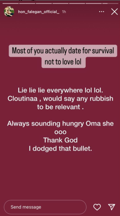 Nkechi Blessing - Most of you date for survival and not love