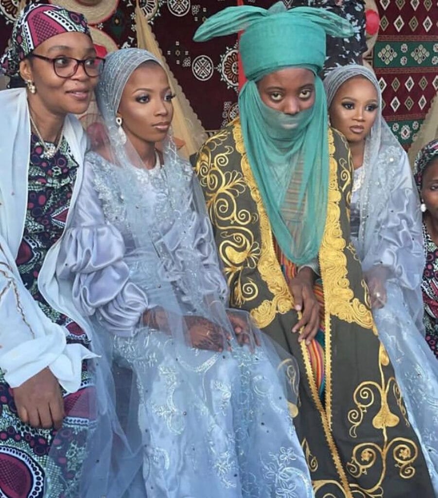 Mustapha Ado Bayero and his two wives