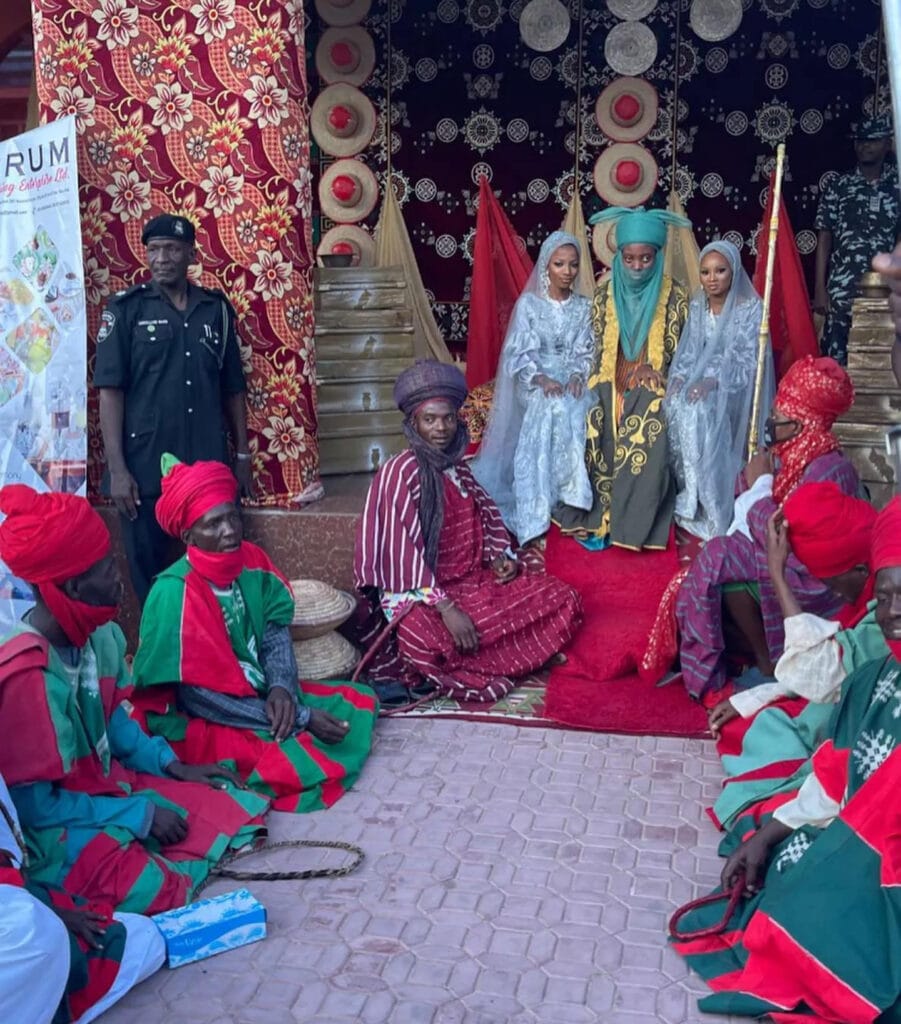 Mustapha Ado Bayero and his two wives