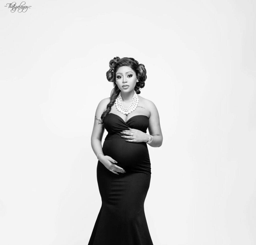 Regina Daniels welcomes second baby on child's birthday