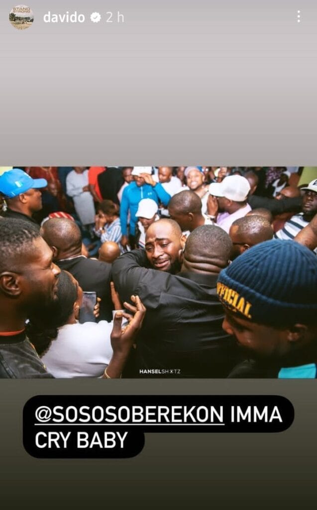 Davido’s Reaction: Ademola Adeleke Declared as Osun state Governor