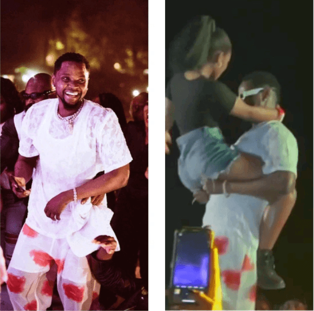 Kizz Daniel Shuts down his show in Malawi