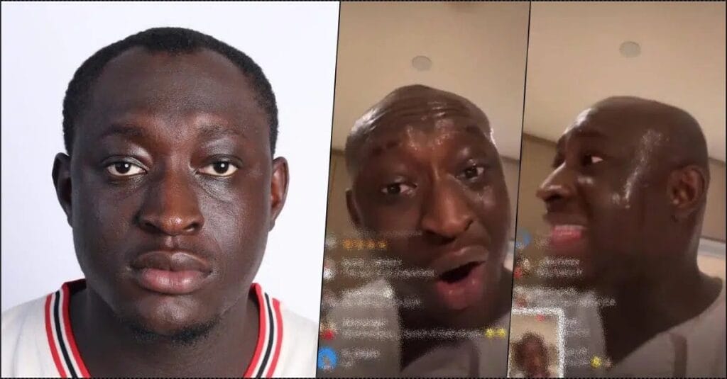 You asked me to act like we were fighting so you can blow - Carter Efe Cries out