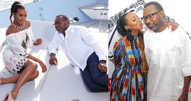 Dj Cuppy And Femi Otedola