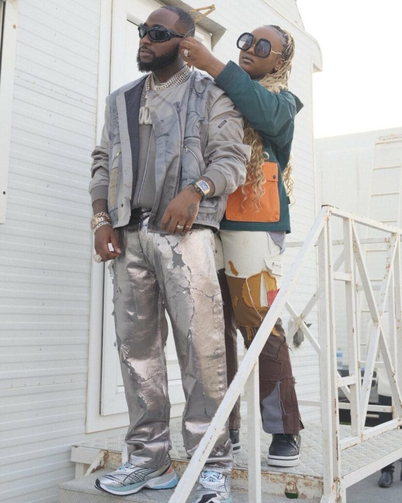 Davido returns to social media, shares loved-up photos with Chioma