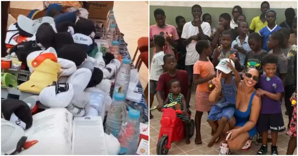 Watch Moment Wizkid's Son Zion Donates Used Toys To Orphanage
