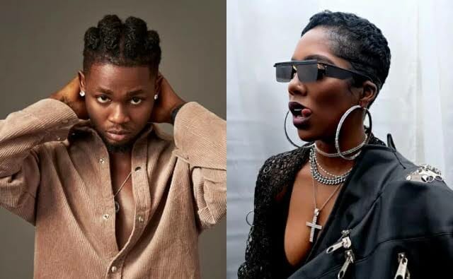 How Omah Lay Tried To 'Toast' Tiwa Savage In Public