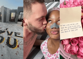 Valentine’s Day Bliss: Dj Cuppy Receives Special Surprises From Fiancé Ryan Taylor