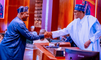 Buhari swears in former IGP Solomon Arase as a new PSC chairman