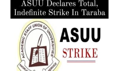 Assu Strike Again!! Assu Declares Strike Indefinitely In Taraba