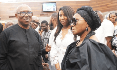 Reactions As Obi Attend The Service Of Song Of Late Anumudu Alongside With Lp Member &Amp; Obidients (Picture)