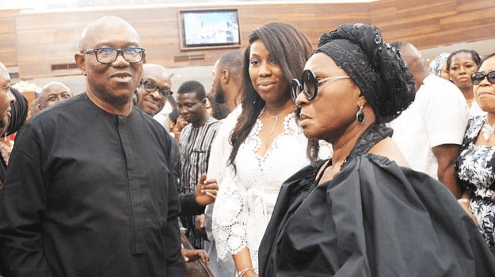 Reactions As Obi Attend The Service Of Song Of Late Anumudu Alongside With Lp Member &Amp; Obidients (Picture)