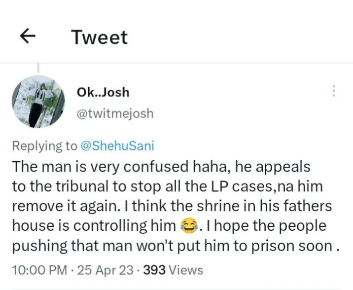 Reactions Trail As Shehu Sani Says Lamidi Apapa Is Trying For Low Budget Labour