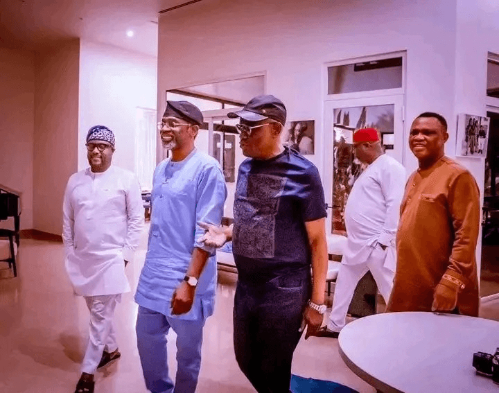 I &Amp; Nyesom Wike Broke The Ramadan Fast Together: Gbajabiamila Says As He Welcomes Him To His House.