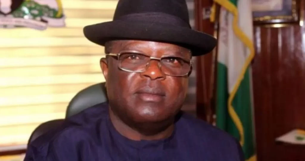 BREAKING: 3 feared dead as Gov Umahi’s convoy rans into moving motorbike in Ebonyi