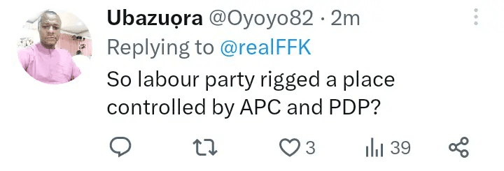 Reactions Trail As Fani-Kayode Reveals The Most Rigged Election
