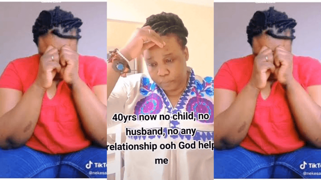 “I’m hopeless, “i Will Be 40 Next Year, No Marriage, No Child; I Always Go To Bed In Tears” — Nigerian Lady cries out (VIDEO)