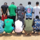 Breaking: 18 Suspected Internet Fraudsters Cracked In Enugu