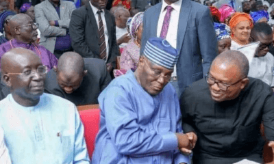 Trending Video: The Embarrassing Moment Atiku Snubbed Peter Obi At An Occasion