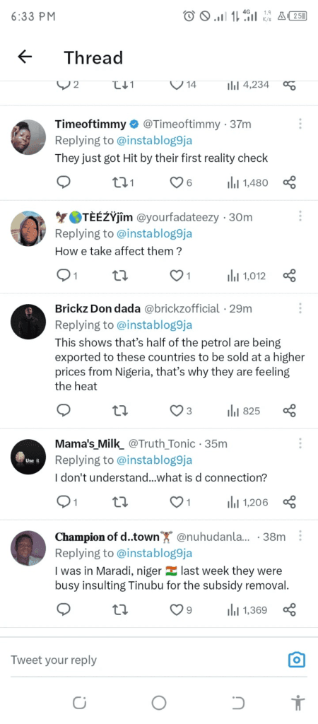 Reaction As Cameroonian Motorcyclist Protesting About Subsidy Removal In Nigeria Surface Online.