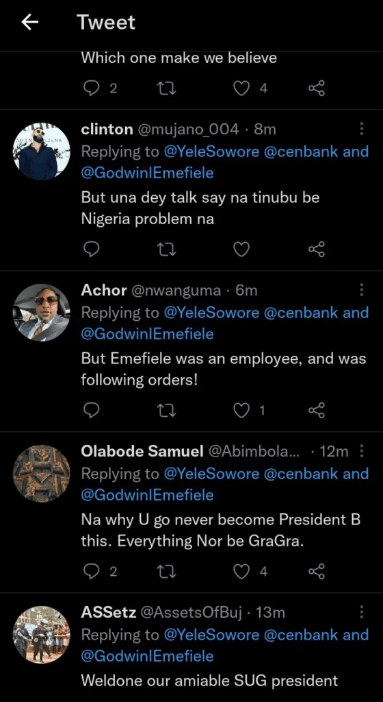 Reaction As Sowore Calls for Arrest of Buhari and Malami After Emefiele's Suspension