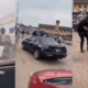 Suspected Yahoo Boy Runs Mad In Traffic, Goes Naked And Barks Like A Dog