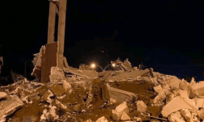 Kano Governor: Abba Yusuf Demolishes Roundabout Built By Ganduje (Picture)