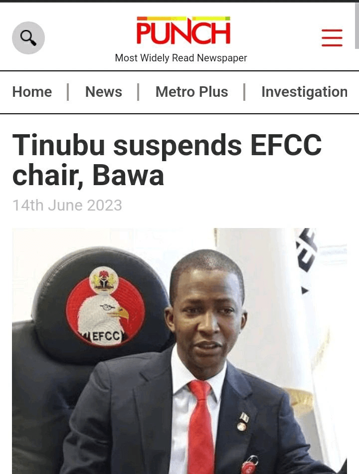 Bawa: If You Visit EFCC Headquarters, You Will Think You Are In Northern Nigeria - Chuks Akunna