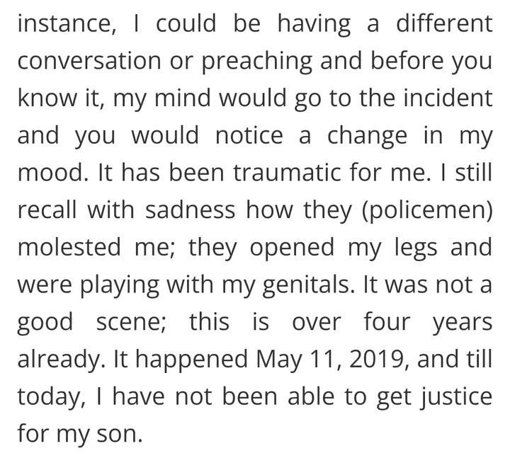 Recall With Unhappiness How The Police Opened My Legs & Had been Taking part in With My Genitals – Mom