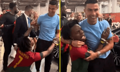 Ishowspeed Meets His Idol Cristiano Ronaldo After So Many Failed Attempts, Breaks Down In Tears (Video)