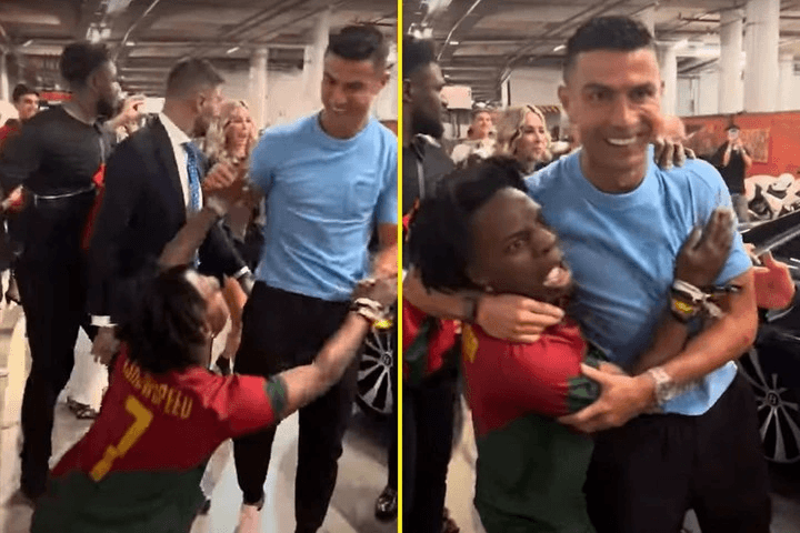 Ishowspeed Meets His Idol Cristiano Ronaldo After So Many Failed Attempts, Breaks Down In Tears (Video)