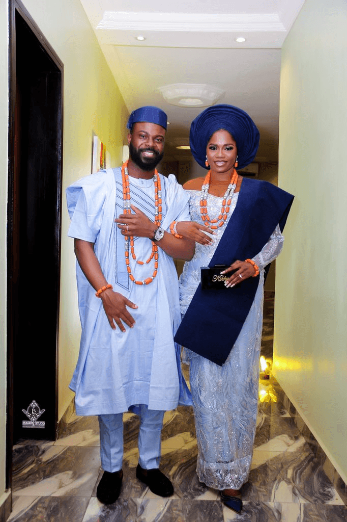 Nigerian Lady ‘shoots her shot’ at a man she saw on someone’s status and they are now married (photos)