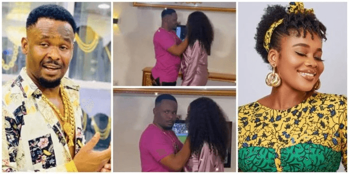 Zubby Michael Reacts Angrily After Director Stops Him From Kissing Co-Star During Shoot