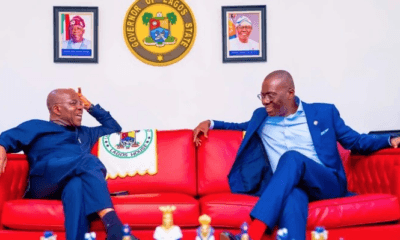 Alex Otti And Sanwo-Olu Meet In Lagos, Photos Released