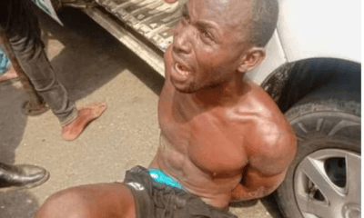 Man Arrested For Robbing And Stabbing Victims, Claims Herbalist Made Him Do It Else He Dies