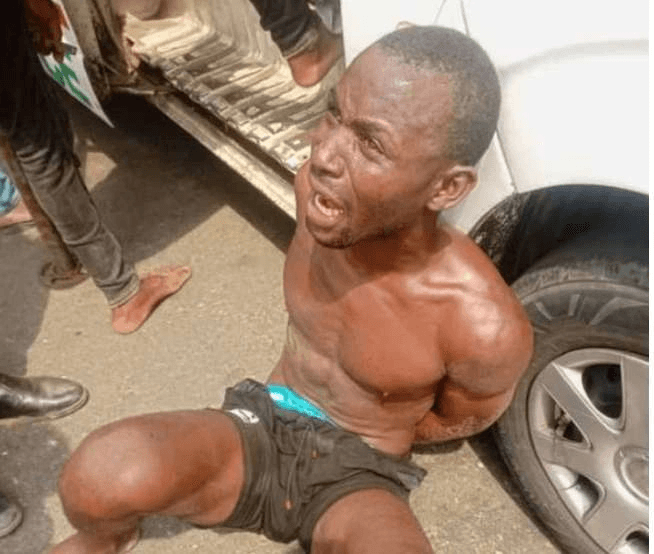 Man Arrested For Robbing And Stabbing Victims, Claims Herbalist Made Him Do It Else He Dies