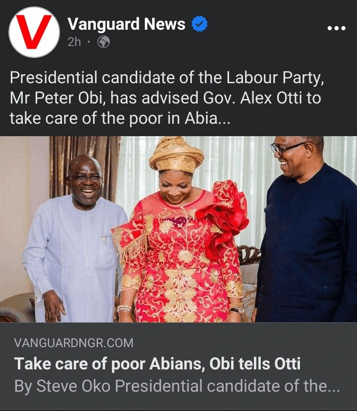 Today's Headlines: Don’t Join Planned Strike –Metuh To S/East NLC; Take Care Of Poor Abians–Obi To Otti