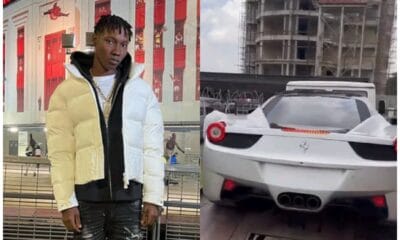 Singer, Zinolesky Acquires Ferrari Worth 110Million Naira