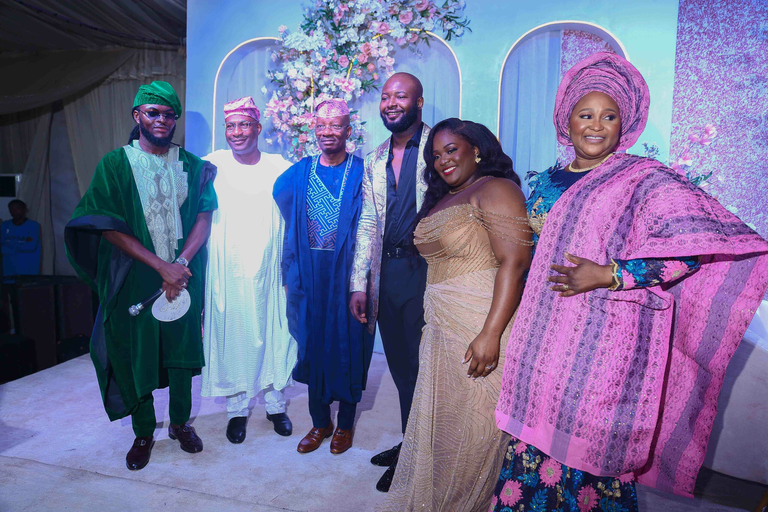 Photos as CP Disu's daughter weds heartthrob in Lagos
