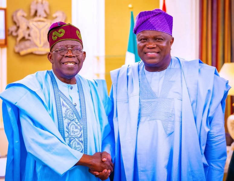 Moment Ambode Visited Tinubu In Abuja (Photos)