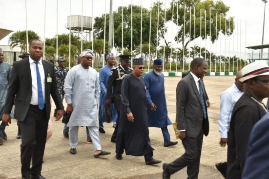 PHOTOS Shettima off to Italy Russia to represent Tinubu at