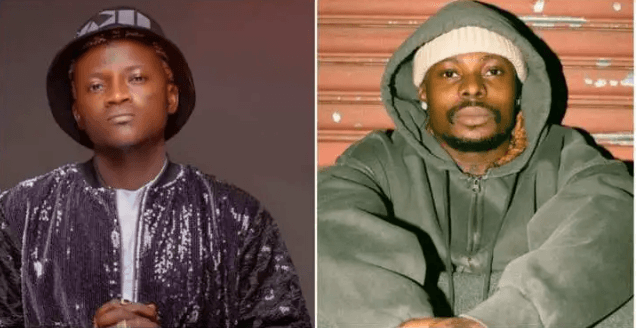 Reactions As Portable Begs For Collaboration With Asake Shares Chat