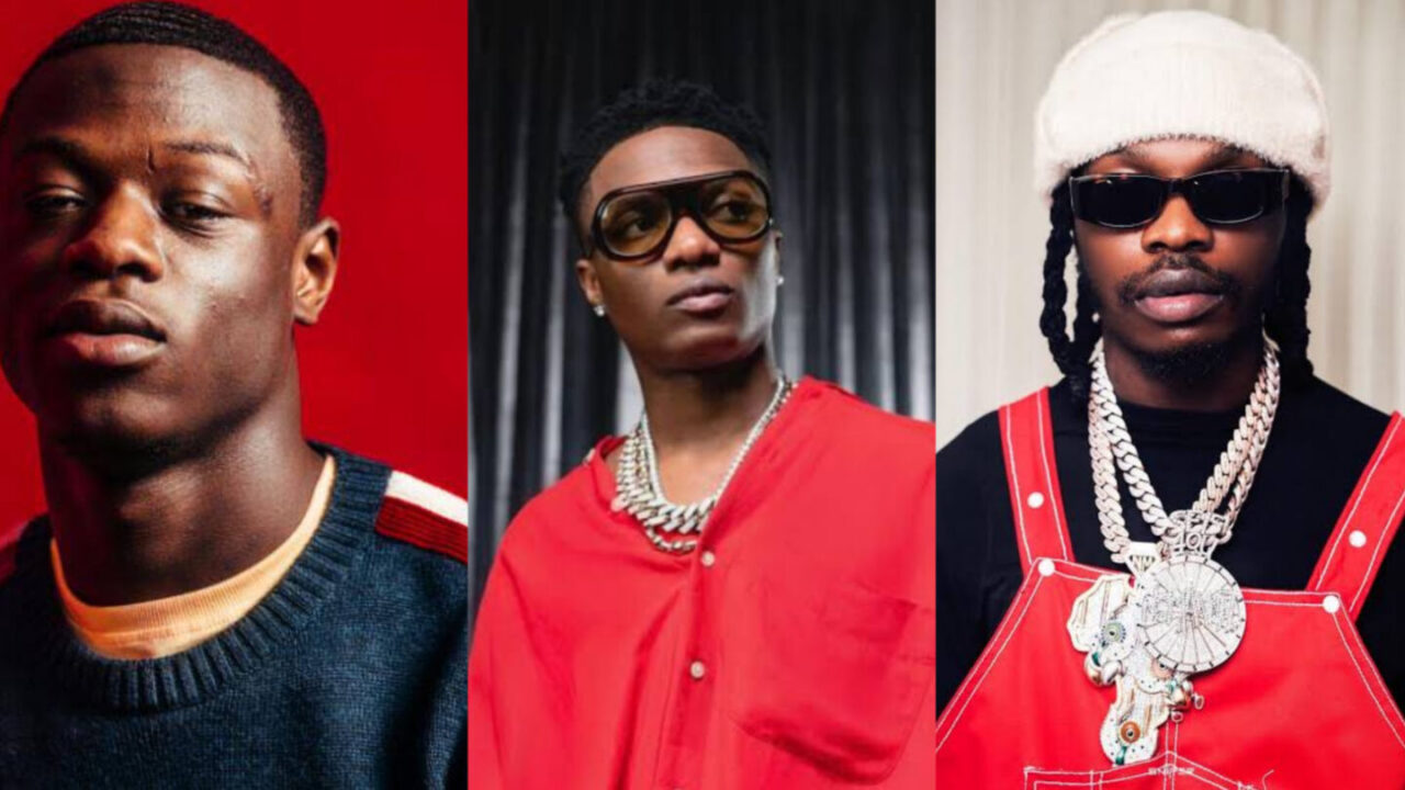 Wizkid reacts to J Hus and Naira Marleys new song