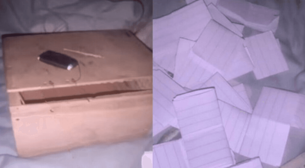 Man In Deep Shock After Breaking Piggy Bank To See His Money Has Mysteriously Turned To Paper (Video)