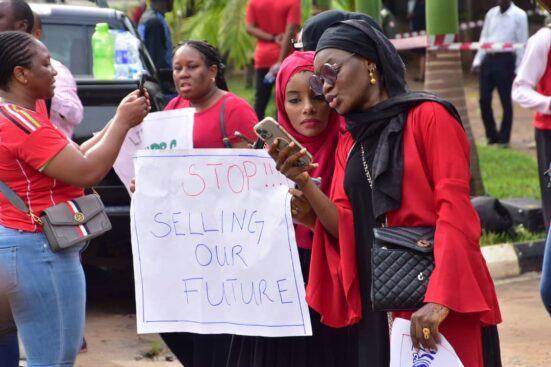 1690880126 186 PHOTOS Petroleum Commission Workers Protest Non Payment of 7 months Salaries
