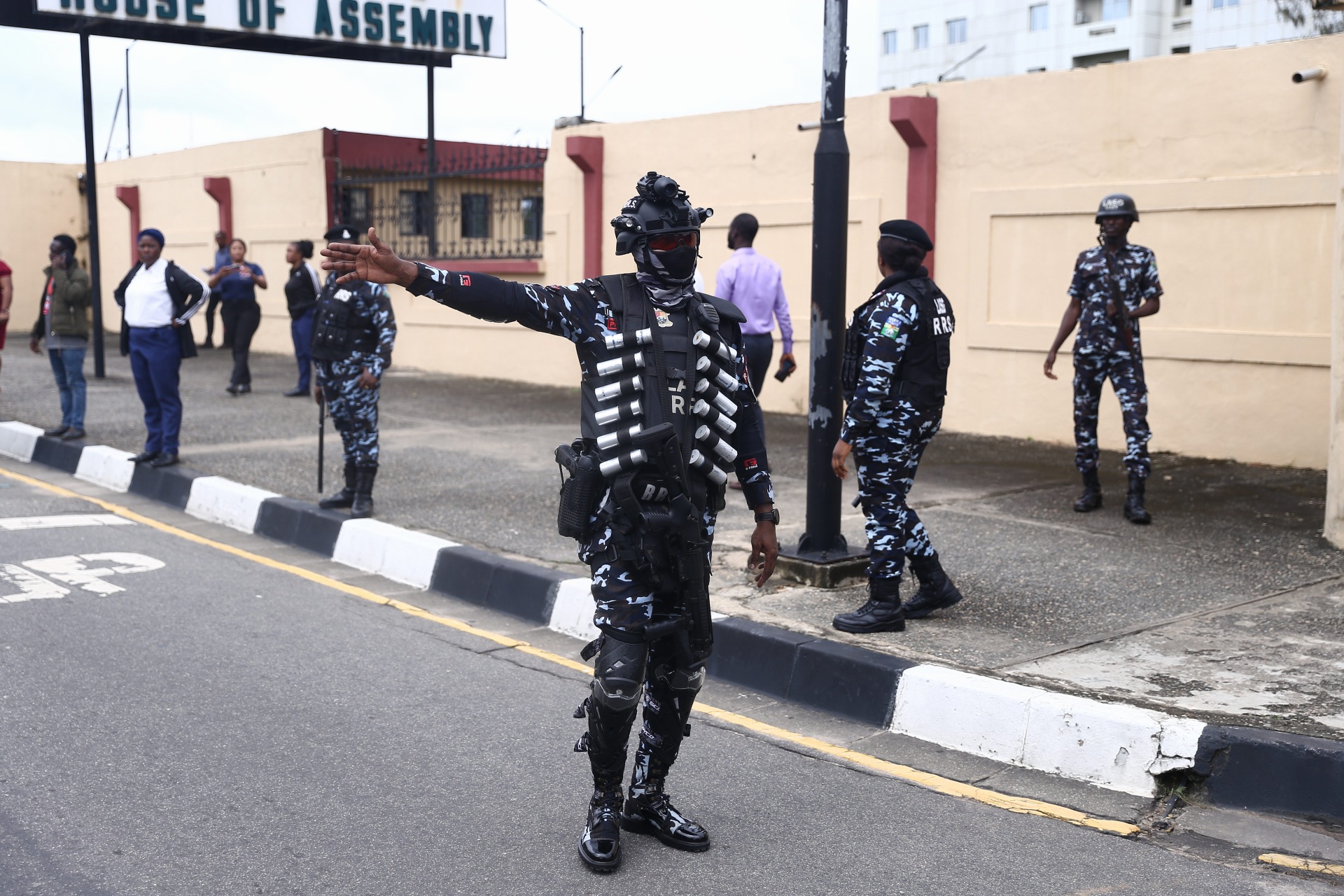 1690990169 814 Photos as NLC protests removal of fuel subsidies in Lagos
