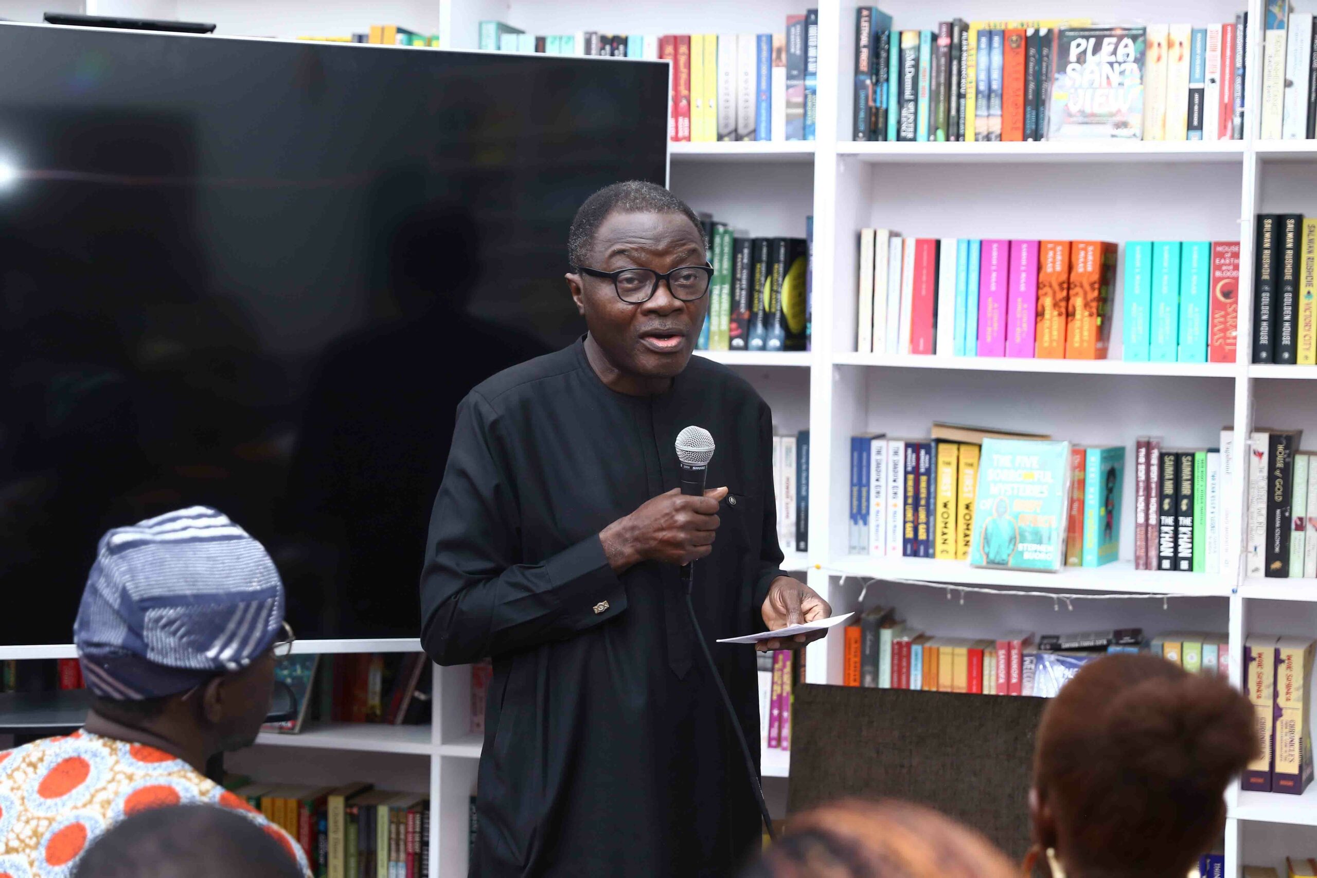 Prof. Wole Soyinka spoke at the launch of "A Letter to President," by Mubarak Bala, a humanist jailed 24 years for dumping Islam for atheism.