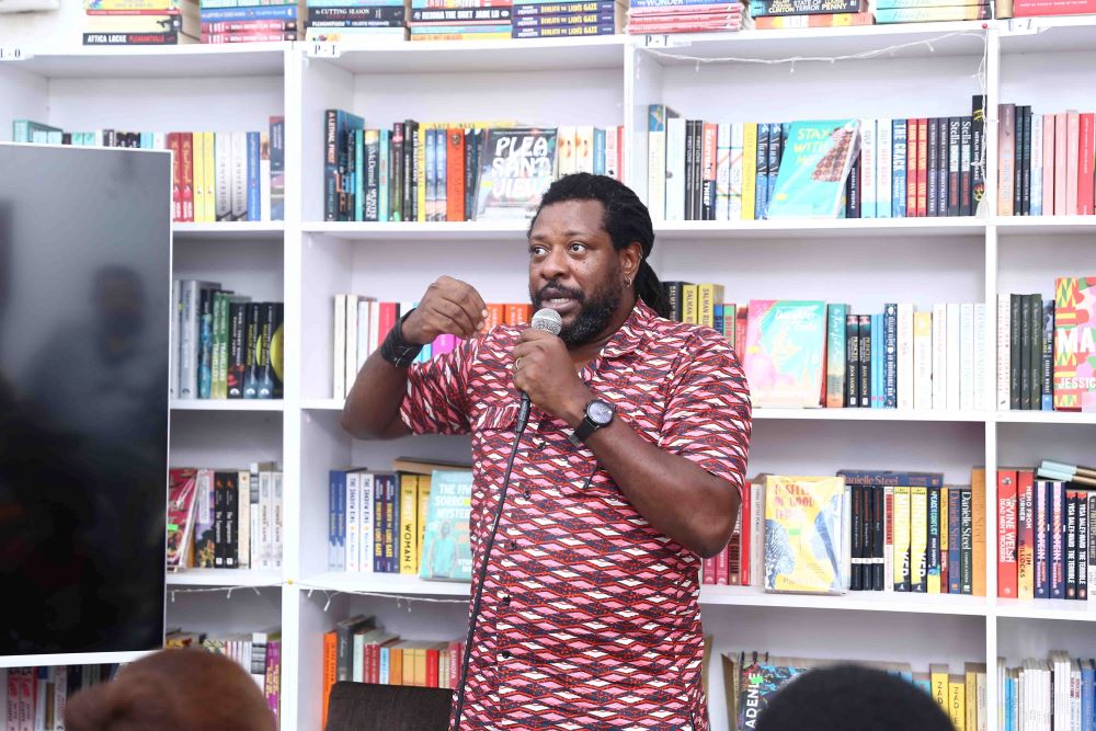 An atheist, Bolaji Alonge One of the participants at the event