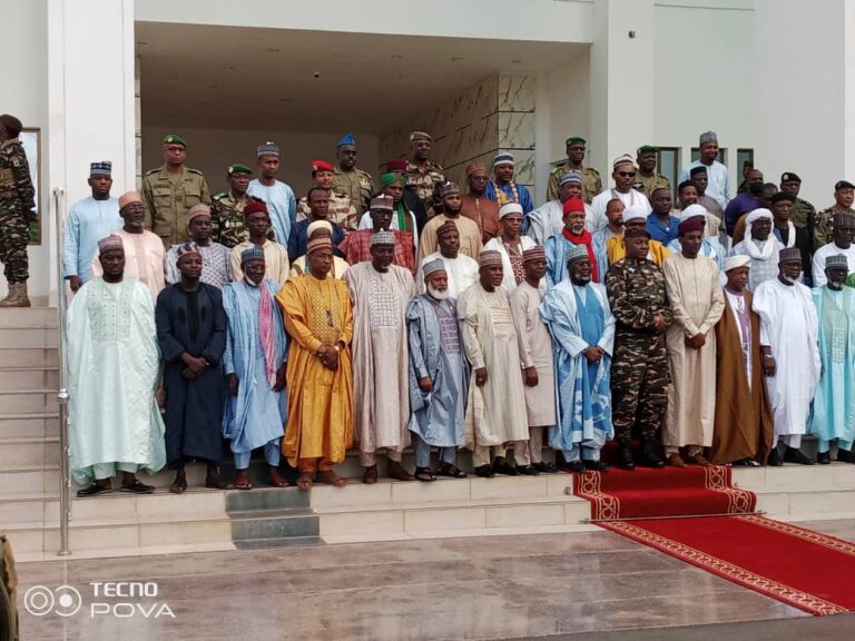 Photos: Top Nigerian Clerics Meet Niger Junta