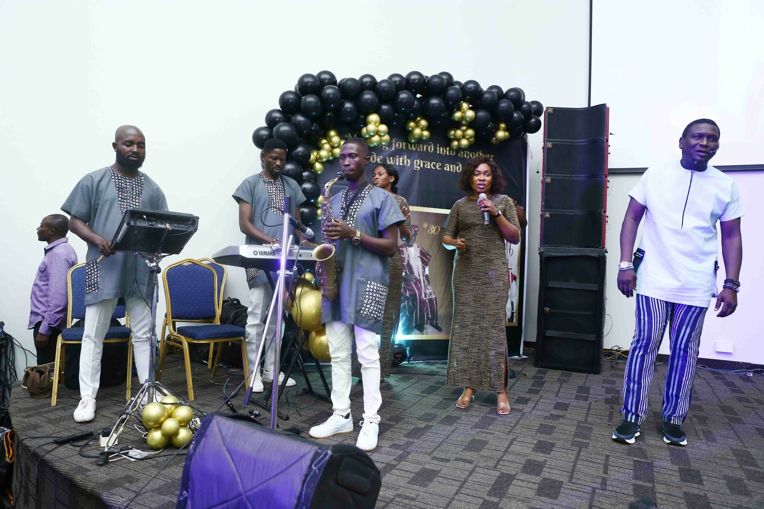 1691930704 614 PHOTOS Prof Ropo Sekoni celebrated at 80